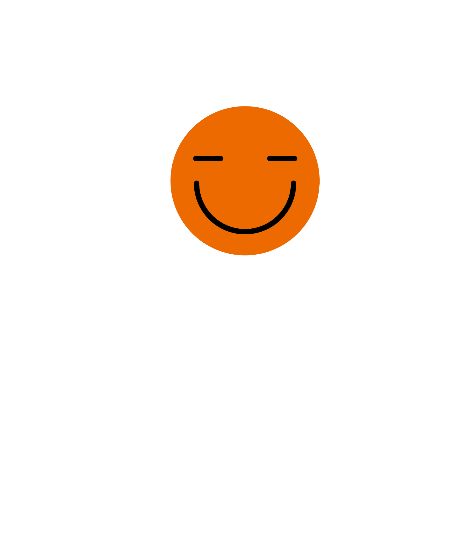 Tapping positive emotions icon
